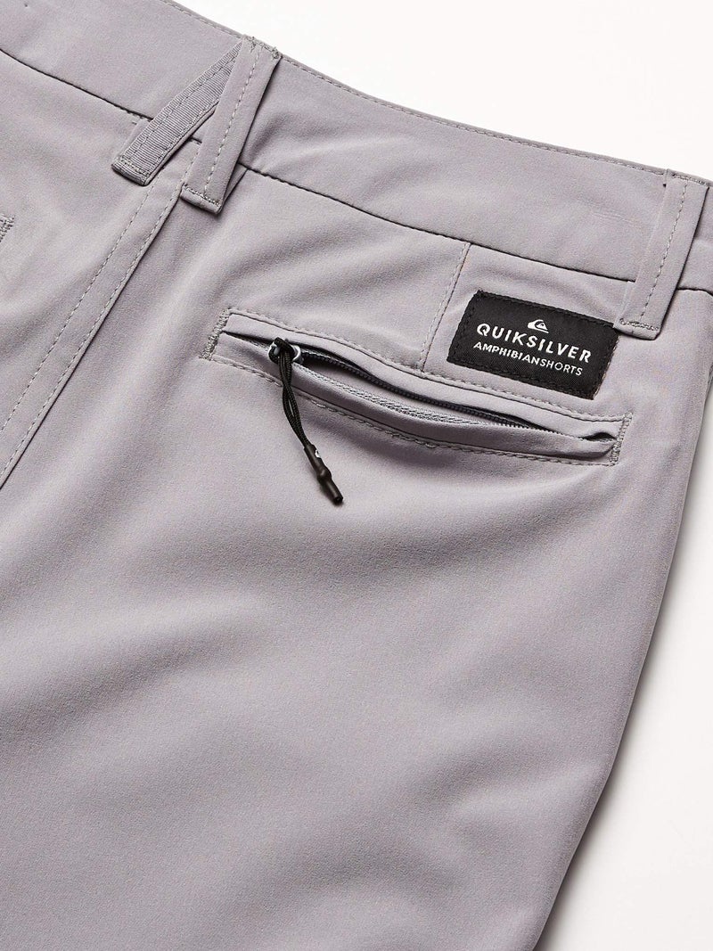 Quiksilver Boys Legacy Union Amphibian Shorts, Sleet, 14 - Image 2
